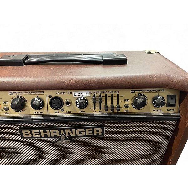 Used Behringer Ultracoustic ACX450 Acoustic Guitar Combo Amp