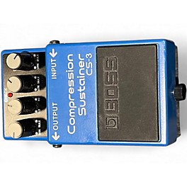 Used BOSS CS3 Compressor Sustainer Effect Pedal