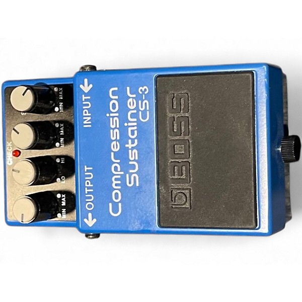 Used BOSS CS3 Compressor Sustainer Effect Pedal