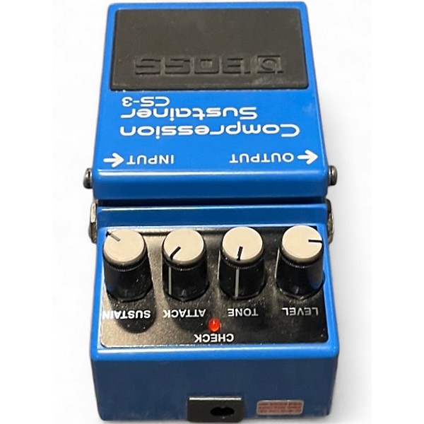 Used BOSS CS3 Compressor Sustainer Effect Pedal