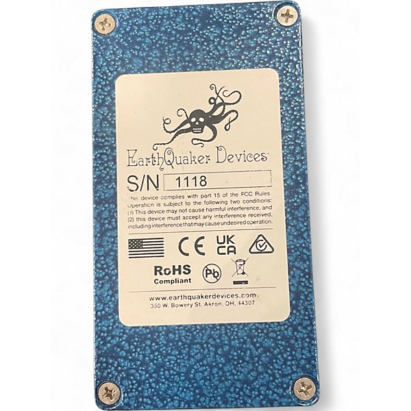 Used EarthQuaker Devices ZOAR Effect Pedal