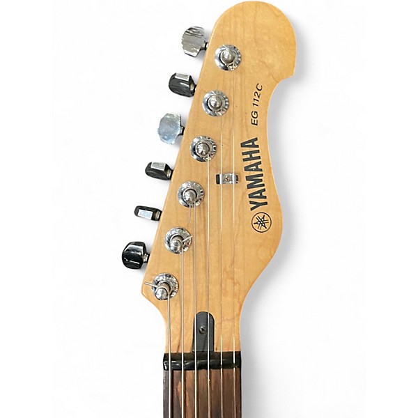 Used Yamaha EG112C Black Solid Body Electric Guitar