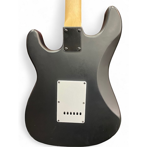 Used Bcp STRAT STYLE BLACK Solid Body Electric Guitar