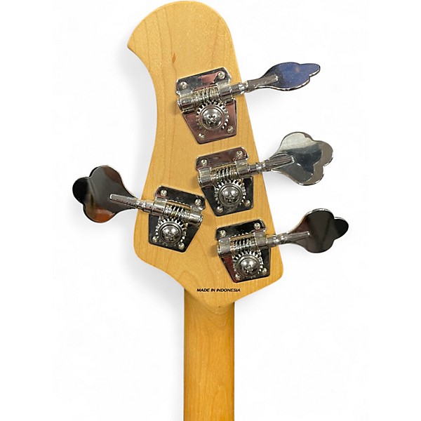 Used Sterling by Music Man Sub Series Stingray Natural Electric Bass Guitar