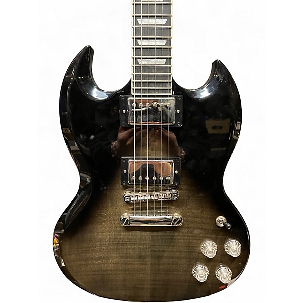 Used Epiphone SG Modern Trans Black Solid Body Electric Guitar