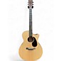 Used Martin OMC-10E Road Series Special-Edition Orchestra Natural Acoustic Electric Guitar thumbnail