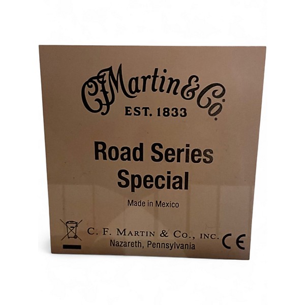 Used Martin OMC-10E Road Series Special-Edition Orchestra Natural Acoustic Electric Guitar