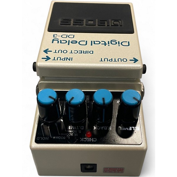Used BOSS DD3 Digital Delay Effect Pedal