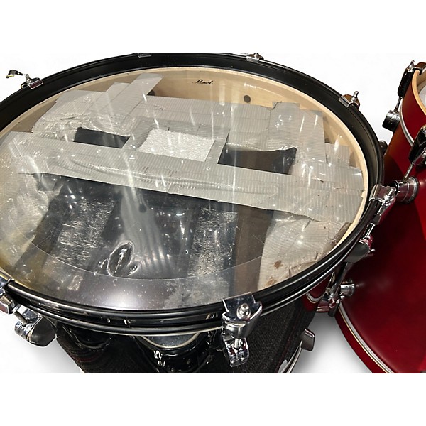 Used Pearl 5 Piece Roadshow Black Drum Kit