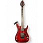 Used Schecter Guitar Research Hellraiser FR Black Cherry Solid Body Electric Guitar