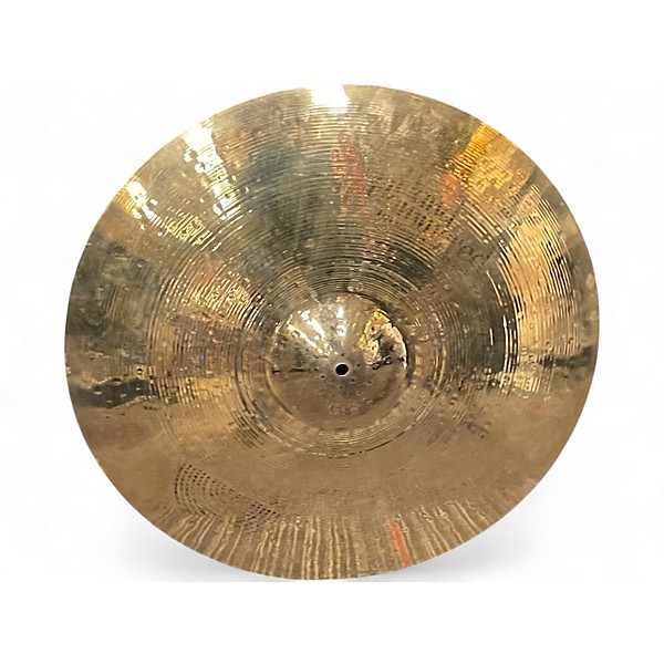 Used SABIAN 21in HH Raw Bell Dry Ride Brilliant Cymbal