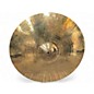 Used SABIAN 21in HH Raw Bell Dry Ride Brilliant Cymbal