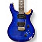 Used PRS SE Custom 24 Blue and Natural Solid Body Electric Guitar