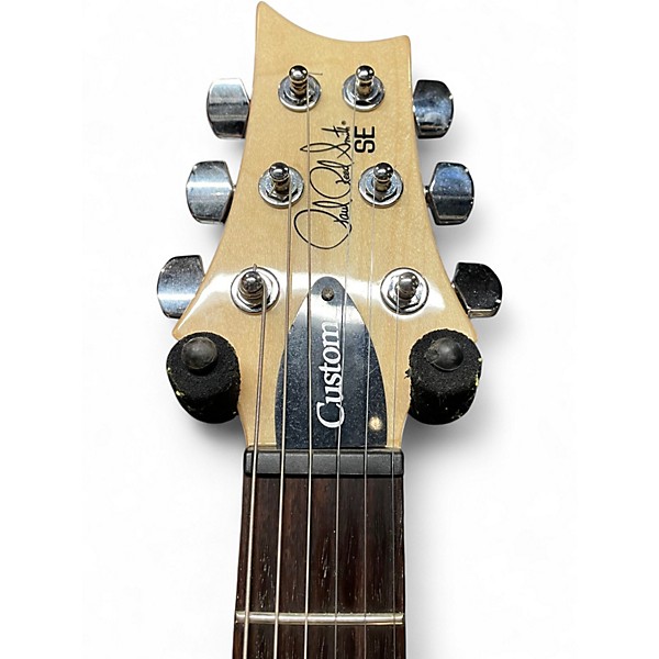 Used PRS SE Custom 24 Blue and Natural Solid Body Electric Guitar