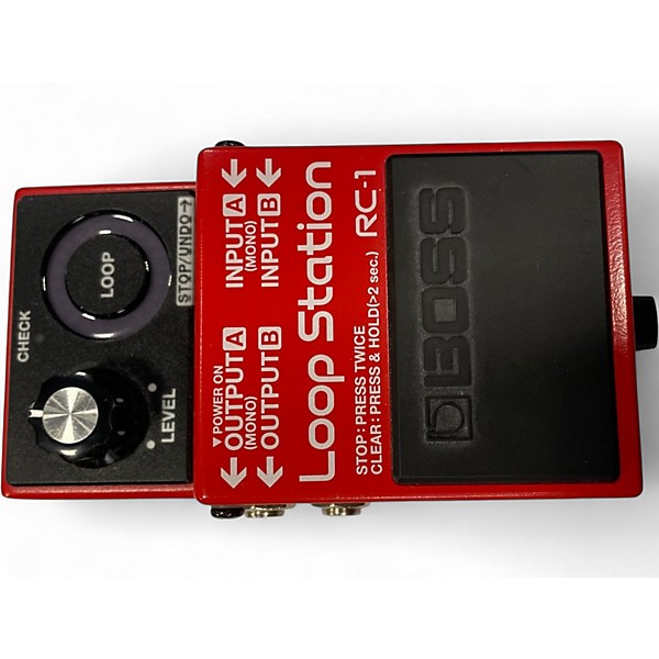 Used BOSS RC1 Loop Station Pedal