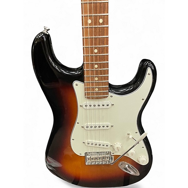 Used Fender PLAYER STRAT SUNBURST Solid Body Electric Guitar