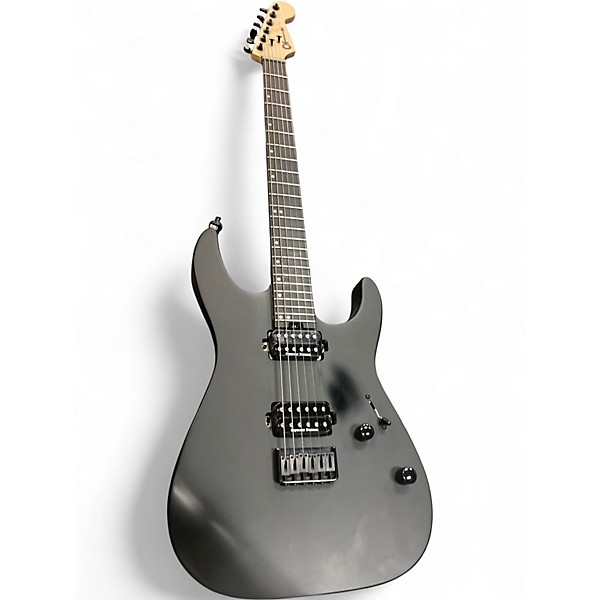 Used Charvel DK24  Satin Black Solid Body Electric Guitar