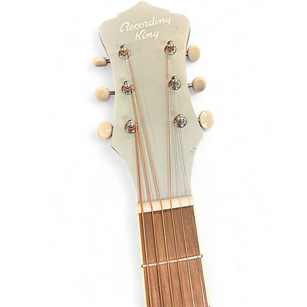 Used Recording King RPS 7  GREY Acoustic Guitar