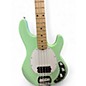 Used Sterling by Music Man STINGRAY 34 Seafoam Green Electric Bass Guitar