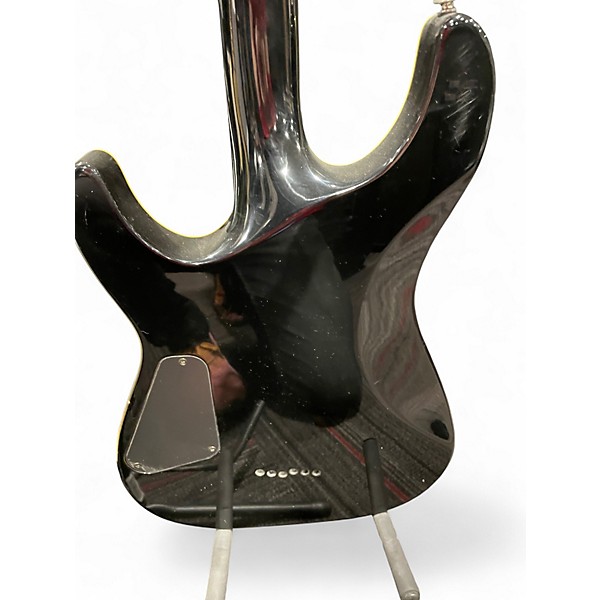 Used Schecter Guitar Research Blackjack C1 Black Solid Body Electric Guitar