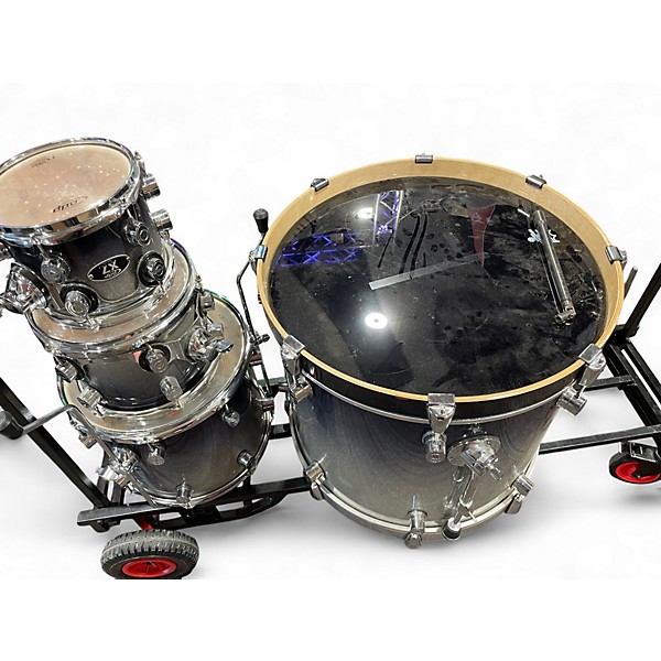 Used PDP by DW 4 Piece X7 SERIES Silverburst Drum Kit
