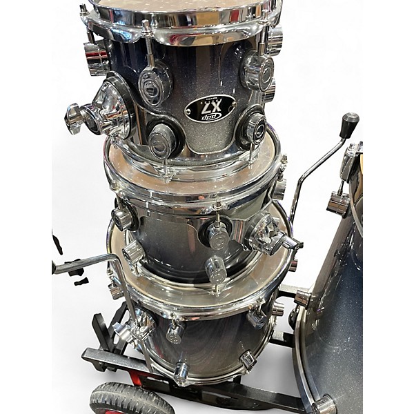 Used PDP by DW 4 Piece X7 SERIES Silverburst Drum Kit