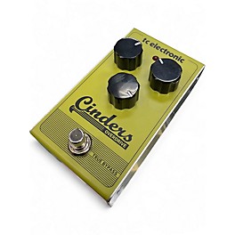 Used TC Electronic Cinders Overdrive Effect Pedal