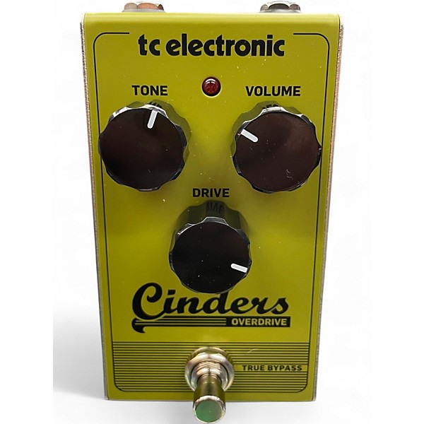 Used TC Electronic Cinders Overdrive Effect Pedal