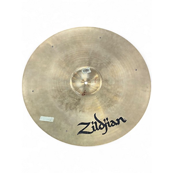 Used Zildjian 20in A Custom Sizzle Ride Cymbal