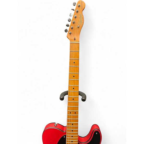 Used Squier 40th Anniversary Telecaster Satin Dakota Red Solid Body Electric Guitar