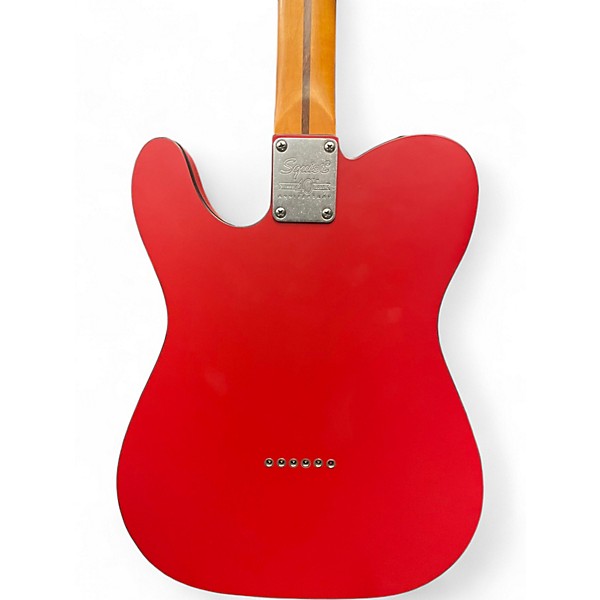 Used Squier 40th Anniversary Telecaster Satin Dakota Red Solid Body Electric Guitar