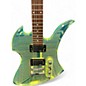 Used 1990s B.C. Rich Mockingbird Acrylic Green Acrylic Solid Body Electric Guitar