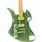 Used 1990s B.C. Rich Mockingbird Acrylic Green Acrylic Solid Body Electric Guitar