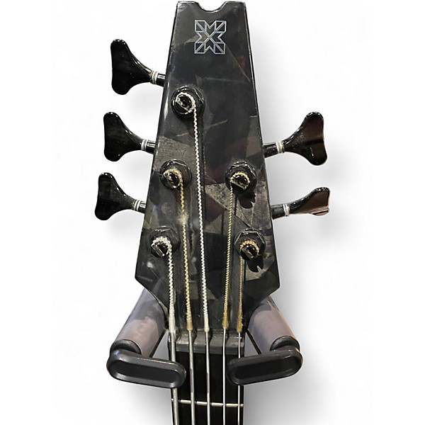 Used Modulus Guitars Q5 Quantum 5 String Blue Electric Bass Guitar