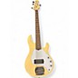 Used Sterling by Music Man sub sting ray 5 Antique White Electric Bass Guitar thumbnail