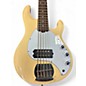 Used Sterling by Music Man sub sting ray 5 Antique White Electric Bass Guitar