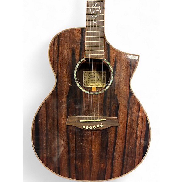 Used Ibanez ewc30ebe Natural Acoustic Electric Guitar