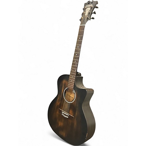 Used D'Angelico DAPCSG200ATBAP 3 Tone Sunburst Acoustic Electric Guitar