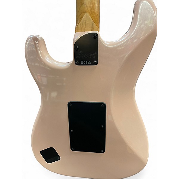 Used Squier Contemporary Stratocaster HH Rose Gold Solid Body Electric Guitar