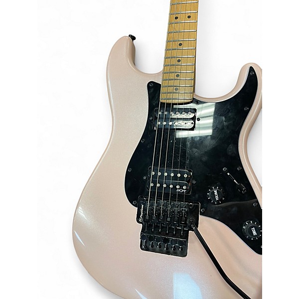 Used Squier Contemporary Stratocaster HH Rose Gold Solid Body Electric Guitar