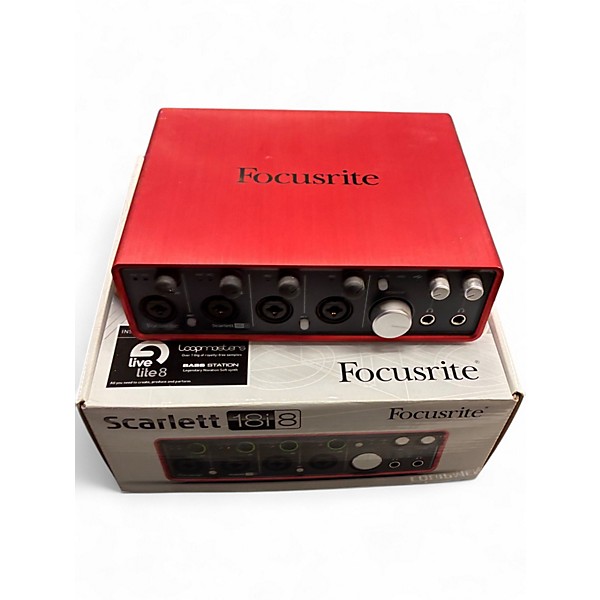 Used Focusrite Scarlett 18i8 Audio Interface