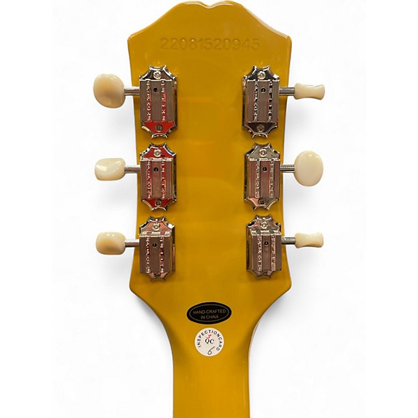 Used Epiphone Les Paul Special P90 TV Yellow Solid Body Electric Guitar