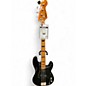 Used Squier Precision Bass Black Electric Bass Guitar thumbnail