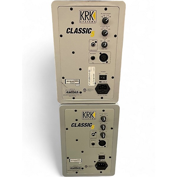 Used KRK CLASSIC 5 PAIR Powered Monitor