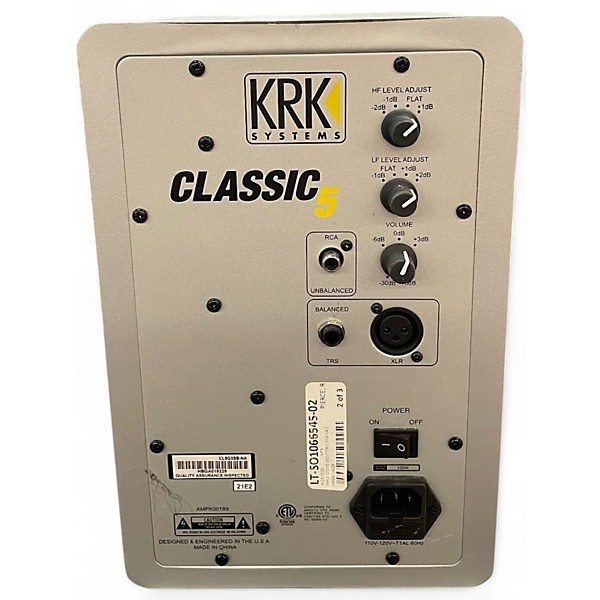 Used KRK CLASSIC 5 PAIR Powered Monitor