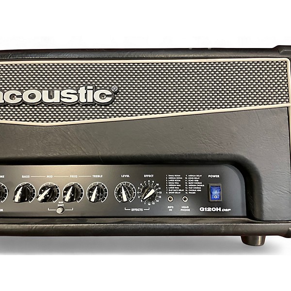 Used Acoustic G120H DSP 120W Solid State Guitar Amp Head
