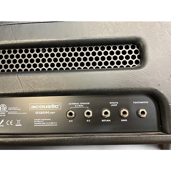 Used Acoustic G120H DSP 120W Solid State Guitar Amp Head