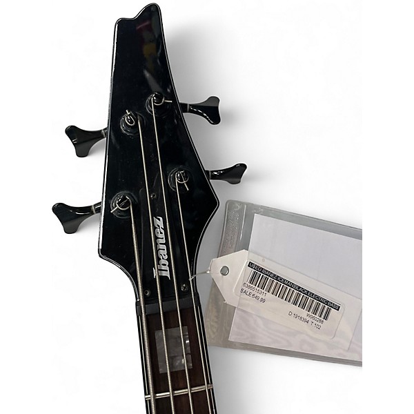 Used Ibanez ICEMAN Black Electric Bass Guitar
