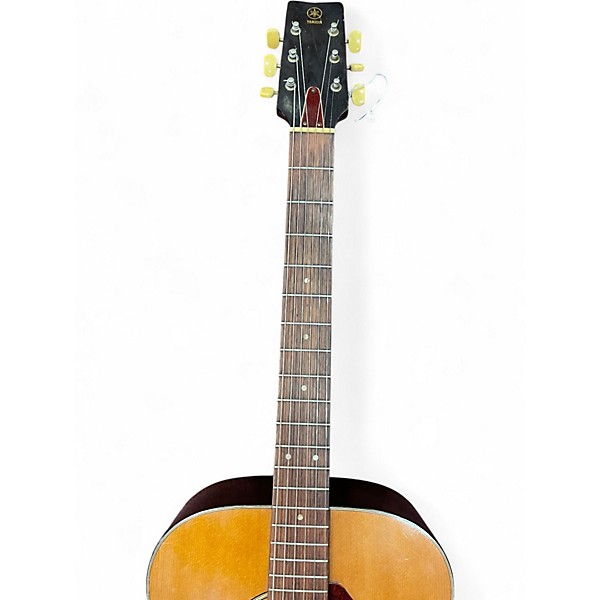 Vintage 1970s Yamaha FG110 Natural Acoustic Guitar