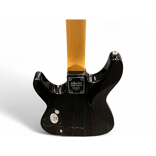 Used Schecter Guitar Research Demon 6 Trans Red Solid Body Electric Guitar